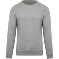 Heren Sweater Kariban BIO raglanmouwen Grey Heather